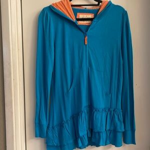 Evys Tree “The Emma” ruffle hoodie